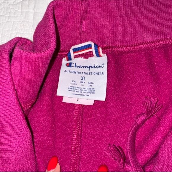 Champion Women's Fuchsia top, Hoodie and Sweatshirt Set - Picture 5 of 9